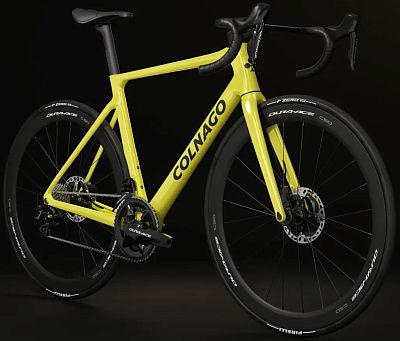 Превью Шоссейный велосипед Велосипед COLNAGO V4Rs Dura Ace R9270 Di2 Disc/VISION SC45 RVLM (2025)